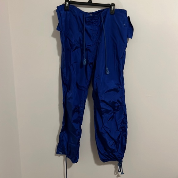 Navy blue parachute pants - Picture 1 of 3
